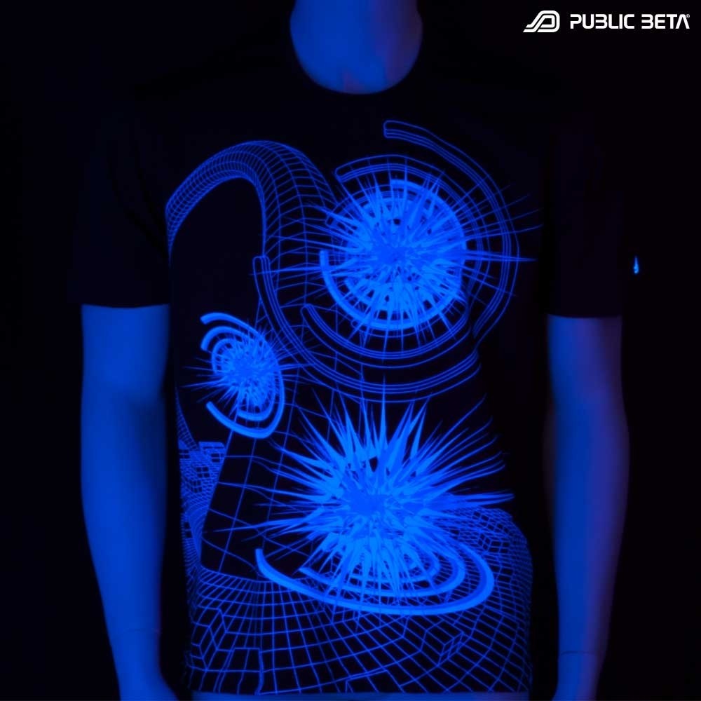 Teleport UV Reactive Printed T-shirt