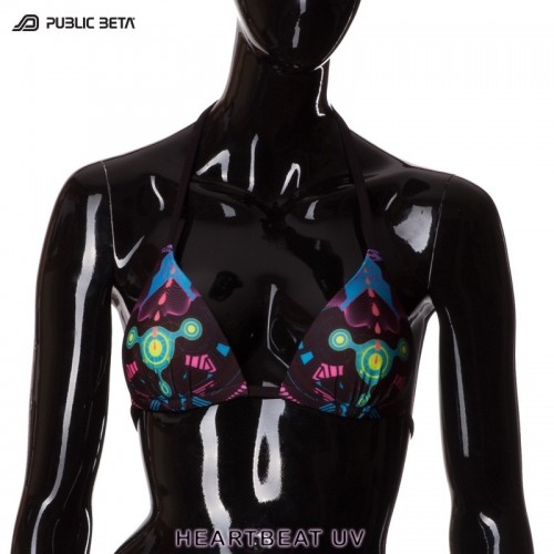 HearBeat UV D69 Bikini Top by Public Beta Wear