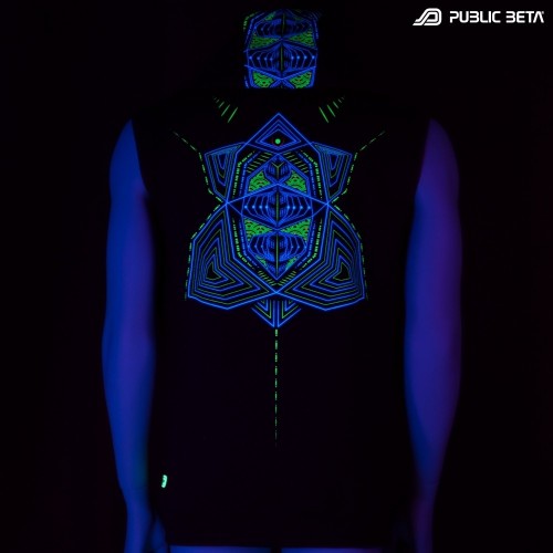Multidimensional UV D89 Vest by Public Beta Wear