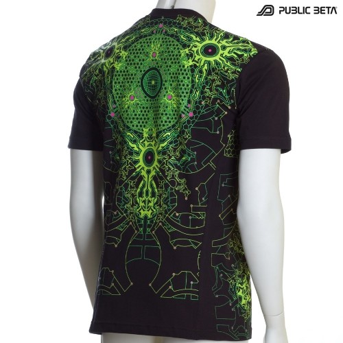UV Glow T-Shirt / Psytrance Festival Clothing