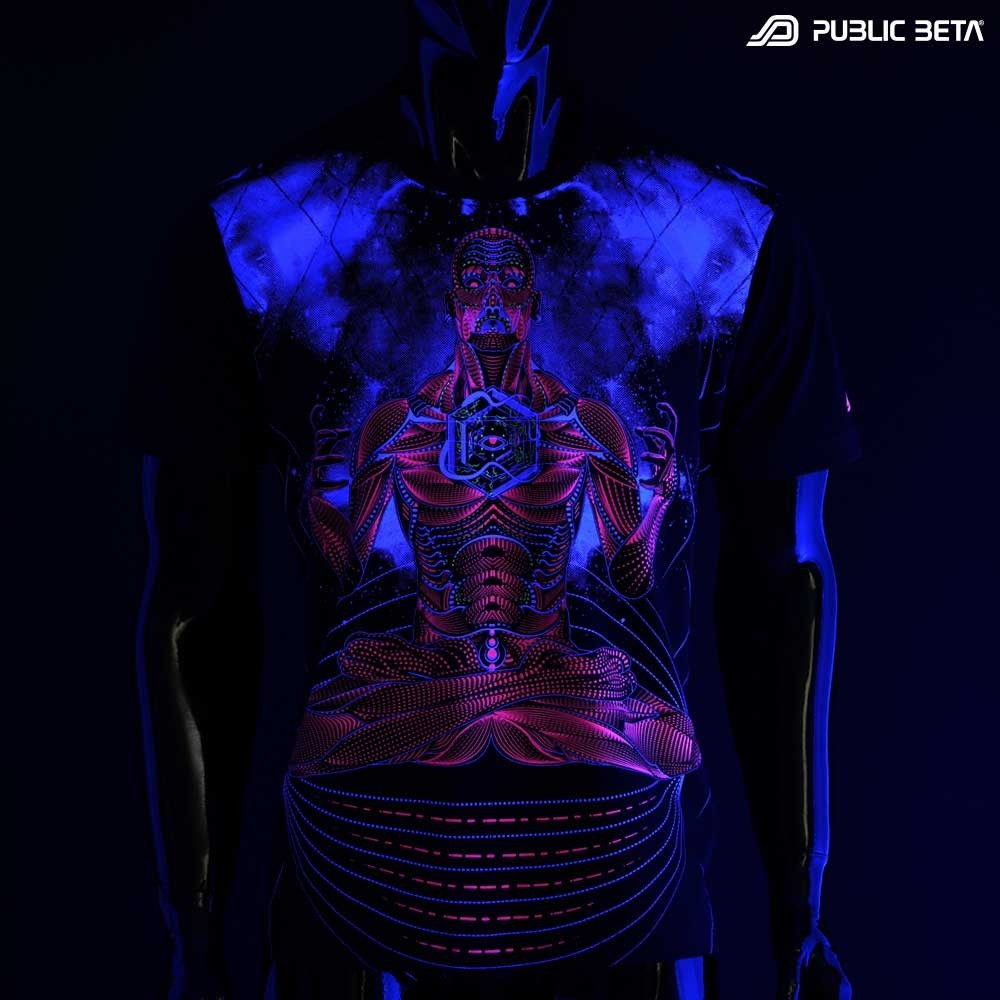 Blacklight Active T-Shirt / Necromancer UV D113
