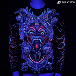 Kali - Blacklight Psychedelic Shirt by Public Beta Wear
