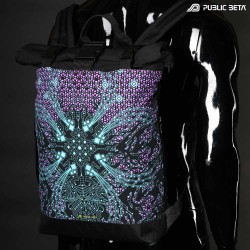 Backpack with Roll-Top / Dark Nebula UV D5