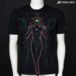 UV Active Psychedelic T-Shirt / Oracle D64 / Psyclothing