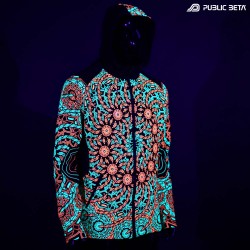 UV Active Psyart Psychedelic Clothing in blacklight
