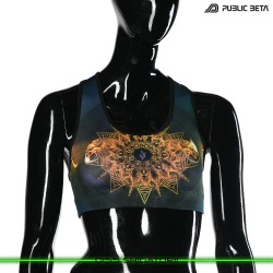 Shigatorii Psychedelc Clothing for Psychedelic Yogis, UV Active prints by Public Beta Wear