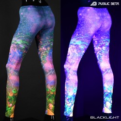 Metamorphosis D169 UV / Neon Glow Leggings