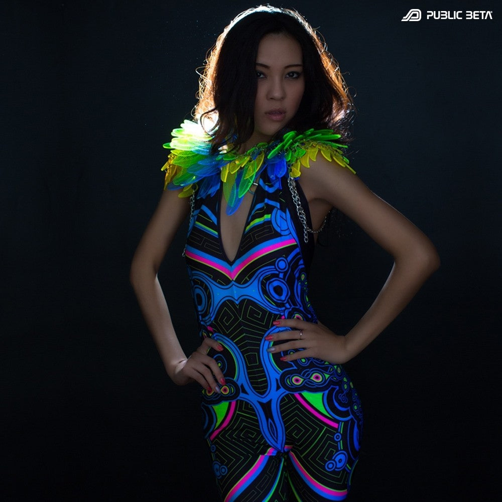 Archaic Trip UV Jumpsuit Psychedelic Clothing