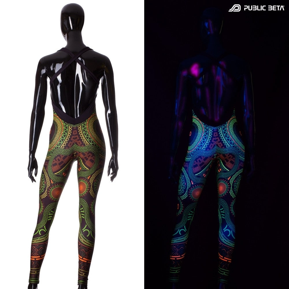 Mastermind UV Jumpsuit Blacklight Reactive Clothing