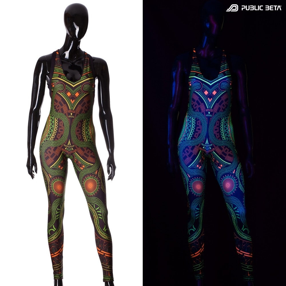 Mastermind UV Jumpsuit Blacklight Reactive Clothing