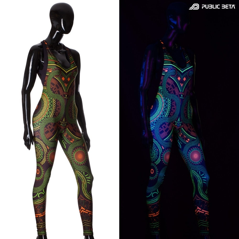 Mastermind UV Jumpsuit Blacklight Reactive Clothing