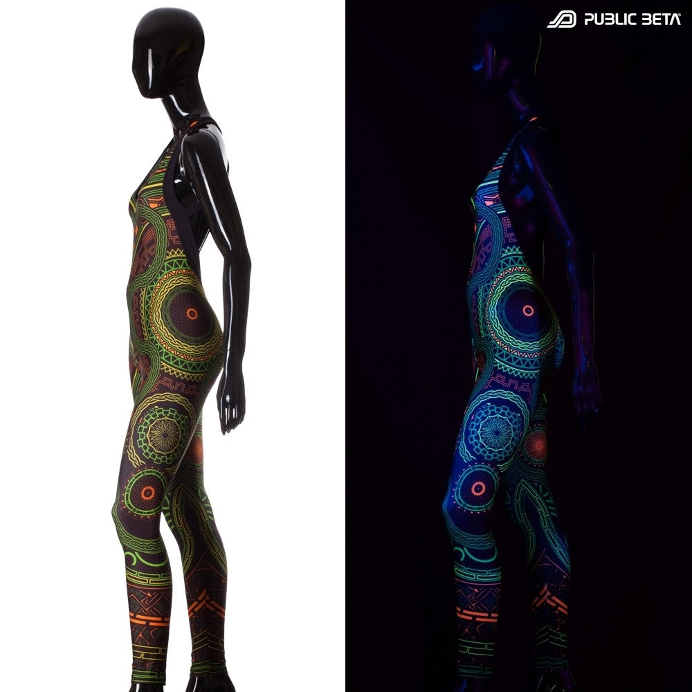 Mastermind UV Jumpsuit Blacklight Reactive Clothing