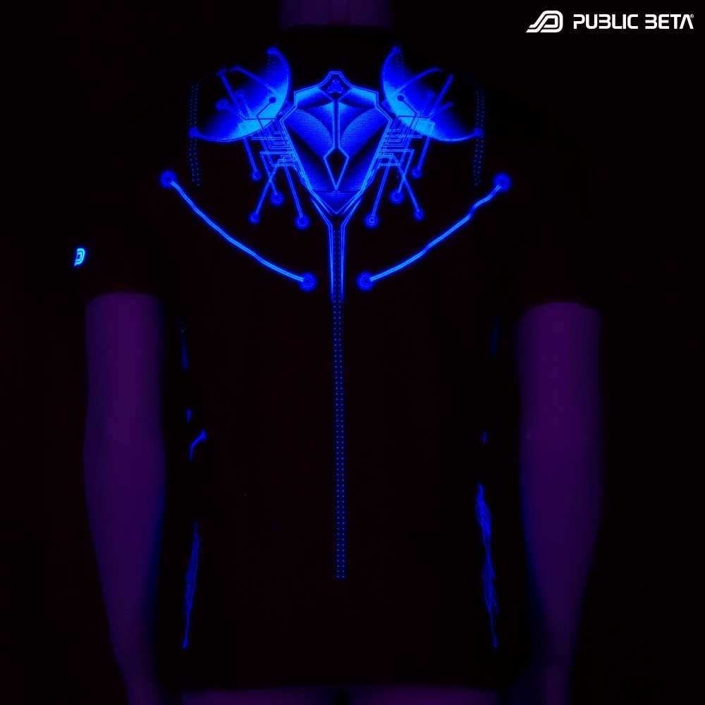End of Line UV D30 - Psychedelic T-Shirt by Public Beta Wear