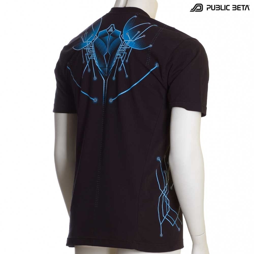 End of Line UV D30 - Psychedelic T-Shirt by Public Beta Wear