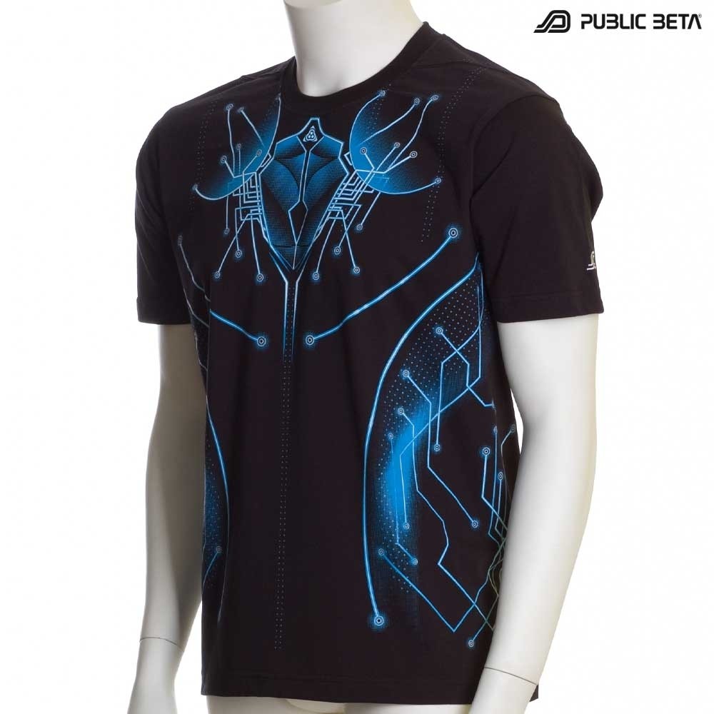 End of Line UV D30 - Psychedelic T-Shirt by Public Beta Wear