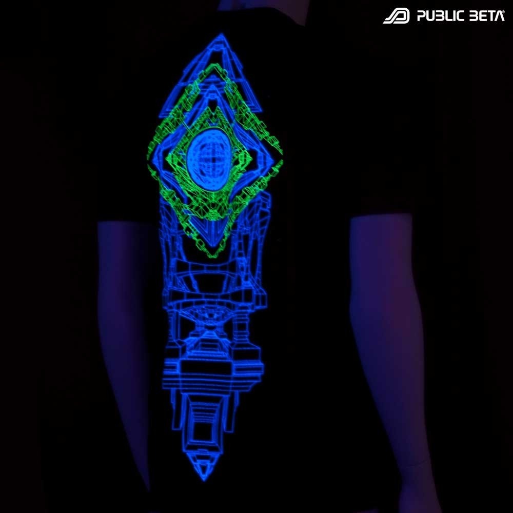 Synchronizer UV Futuristic Blacklight Clothing