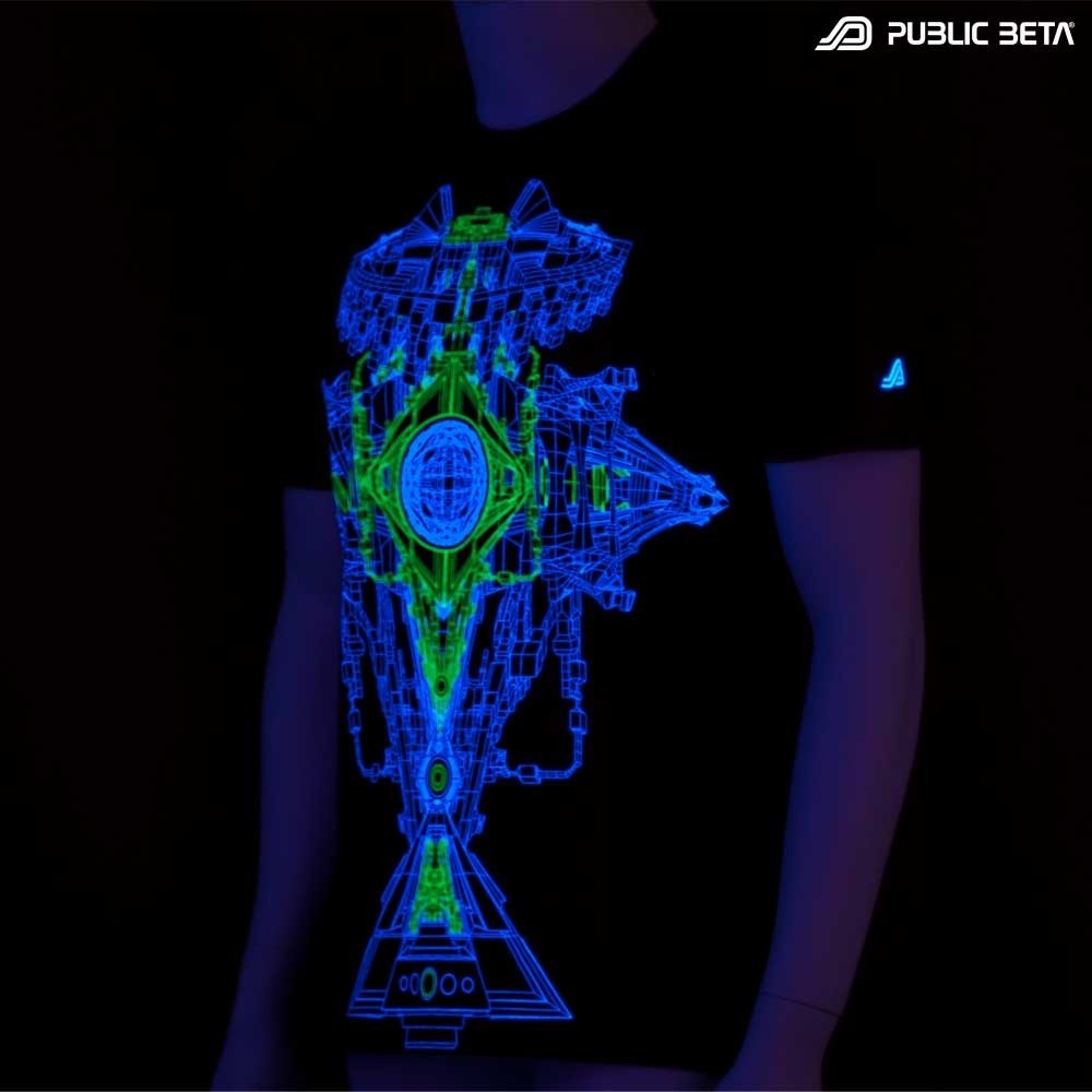 Synchronizer UV Futuristic Blacklight Clothing