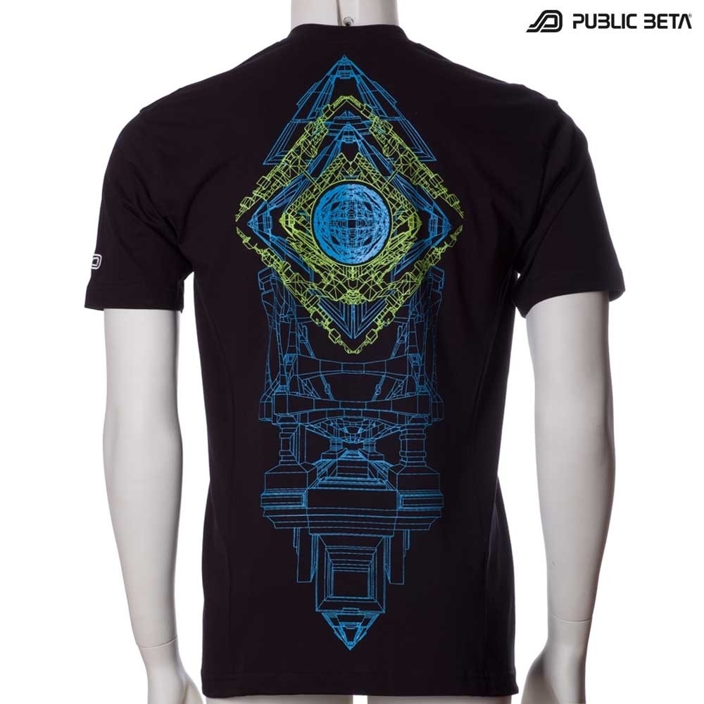 Synchronizer UV Futuristic Blacklight Clothing