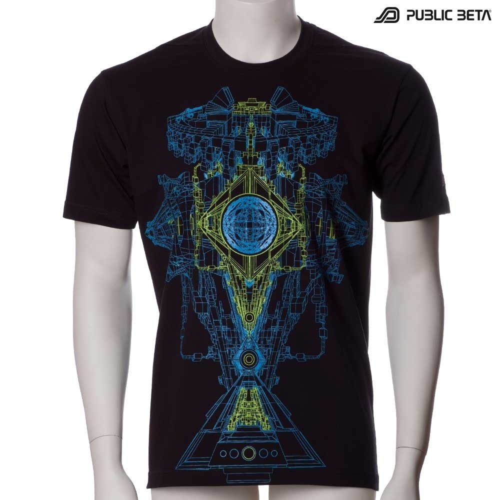 Synchronizer UV Futuristic Blacklight Clothing