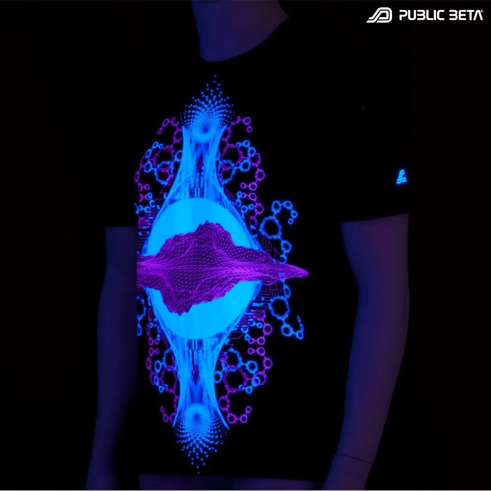 UV Active Futuristic Hitech style T-shirt