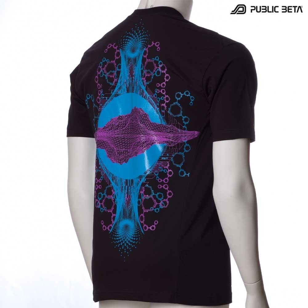 UV Active Futuristic Hitech style T-shirt
