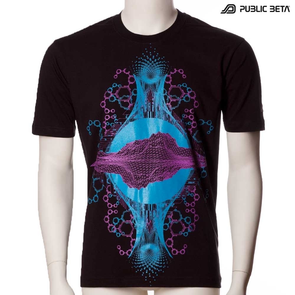 UV Active Futuristic Hitech style T-shirt