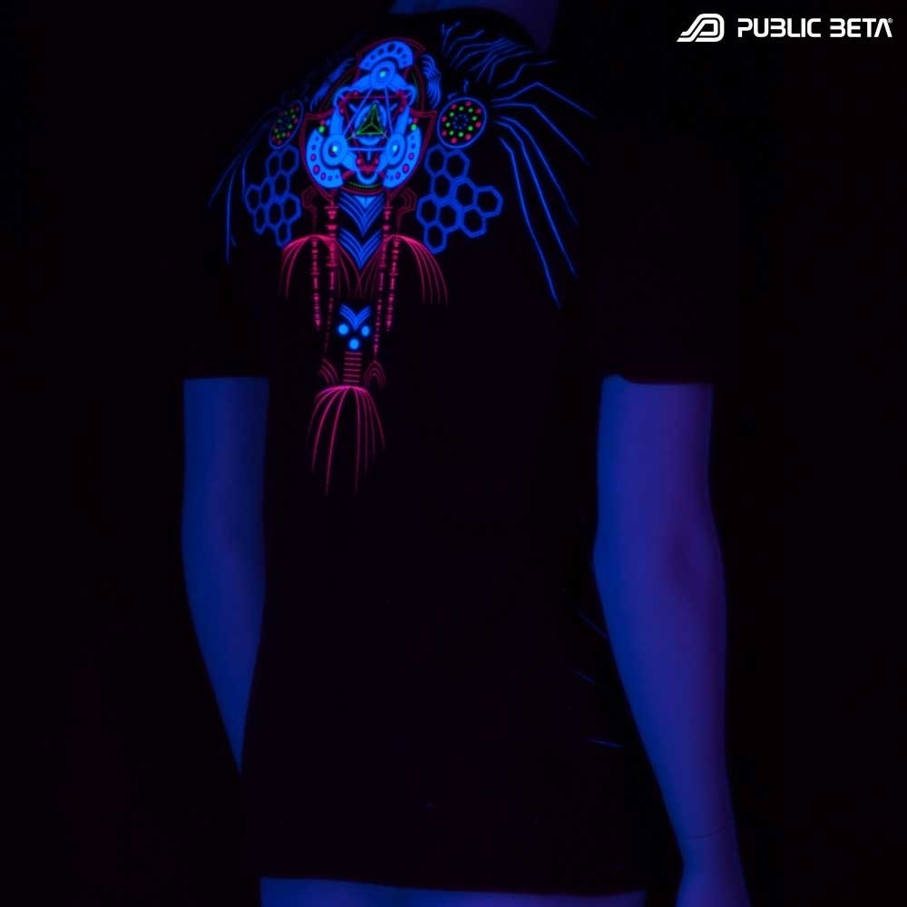 Meruvian UV Blacklight Art T-Shirt