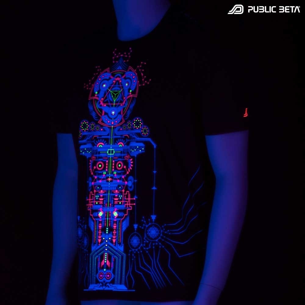 Meruvian UV Blacklight Art T-Shirt
