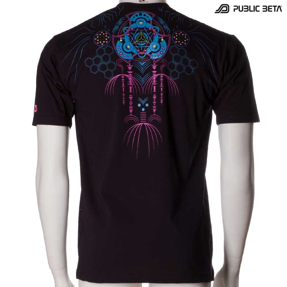 Meruvian UV Blacklight Art T-Shirt