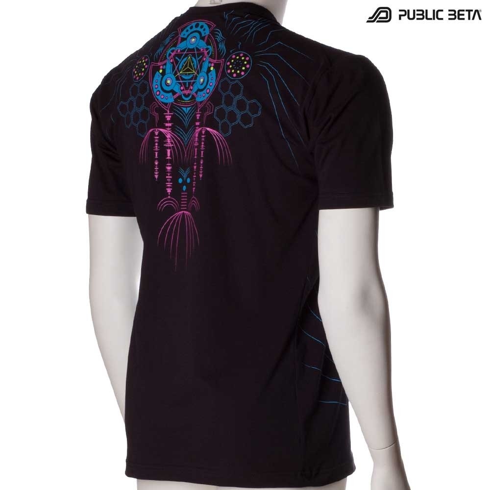 Meruvian UV Blacklight Art T-Shirt