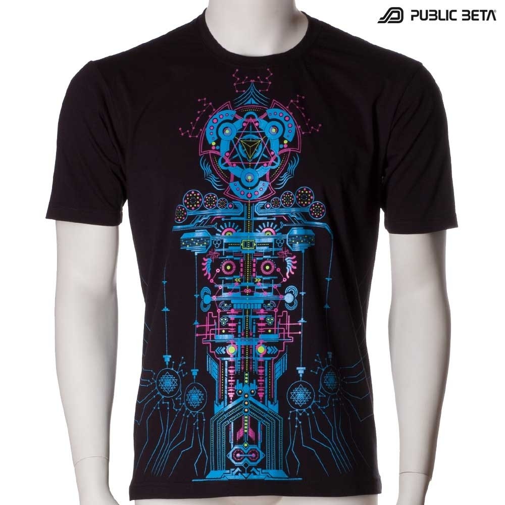 Meruvian UV Blacklight Art T-Shirt