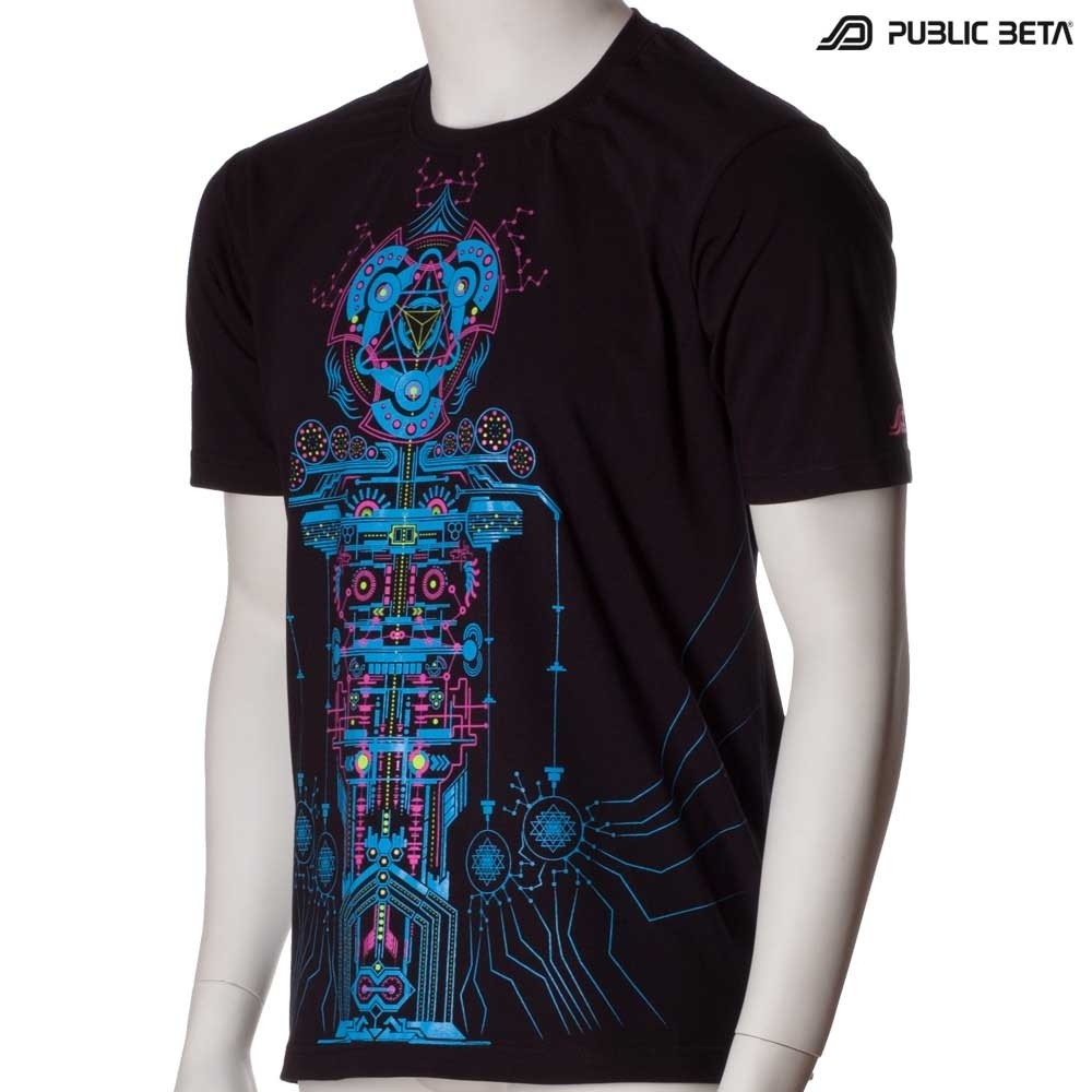 Meruvian UV Blacklight Art T-Shirt