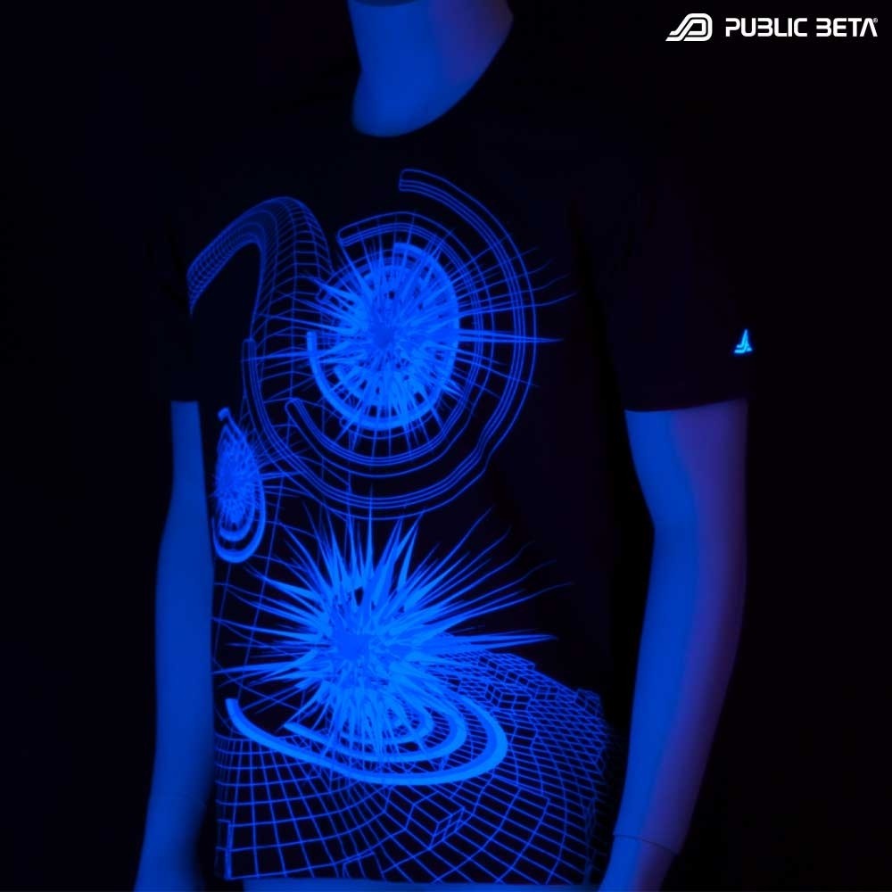 Teleport UV Reactive Printed T-shirt