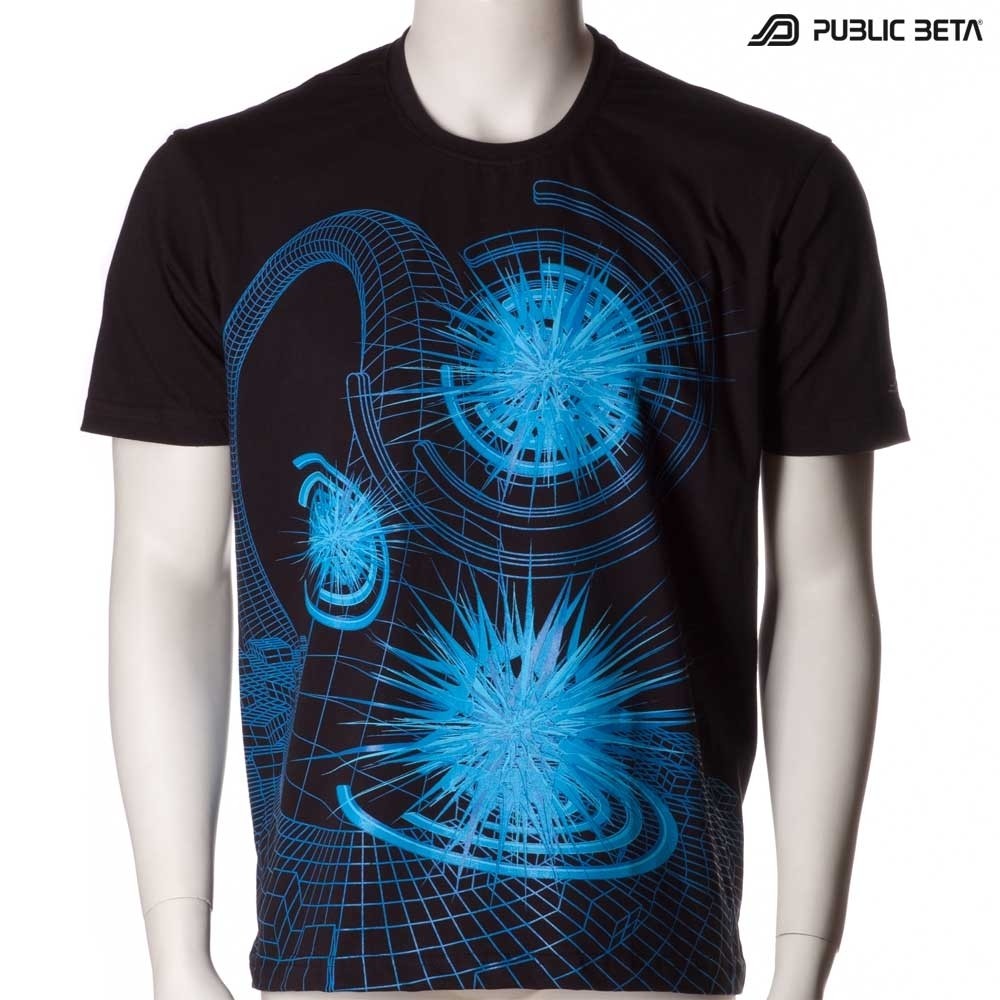 Teleport UV Reactive Printed T-shirt