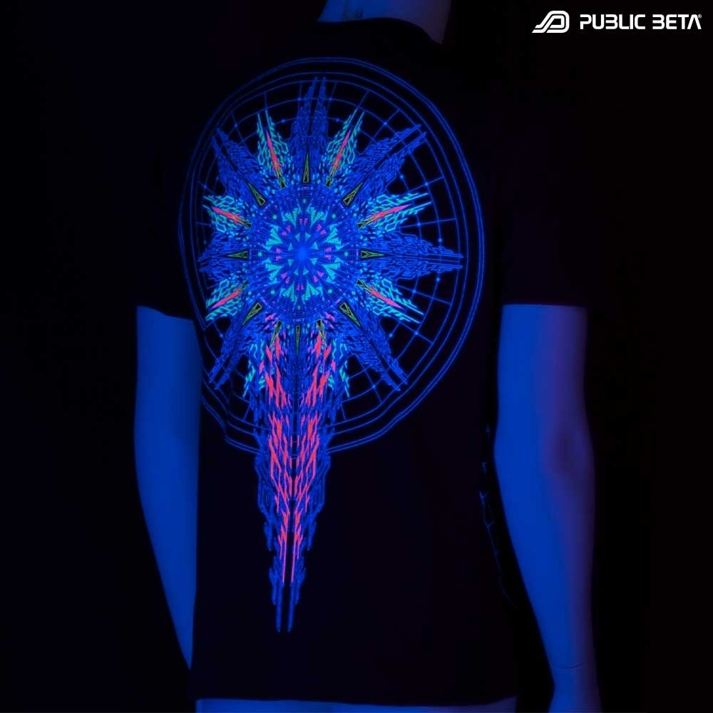Powercore UV Active  T-Shirt / Blacklight Active Festival Fashion