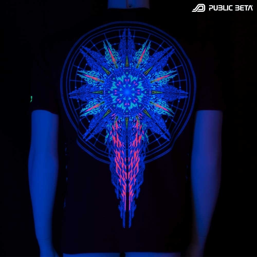 Powercore UV Active  T-Shirt / Blacklight Active Festival Fashion