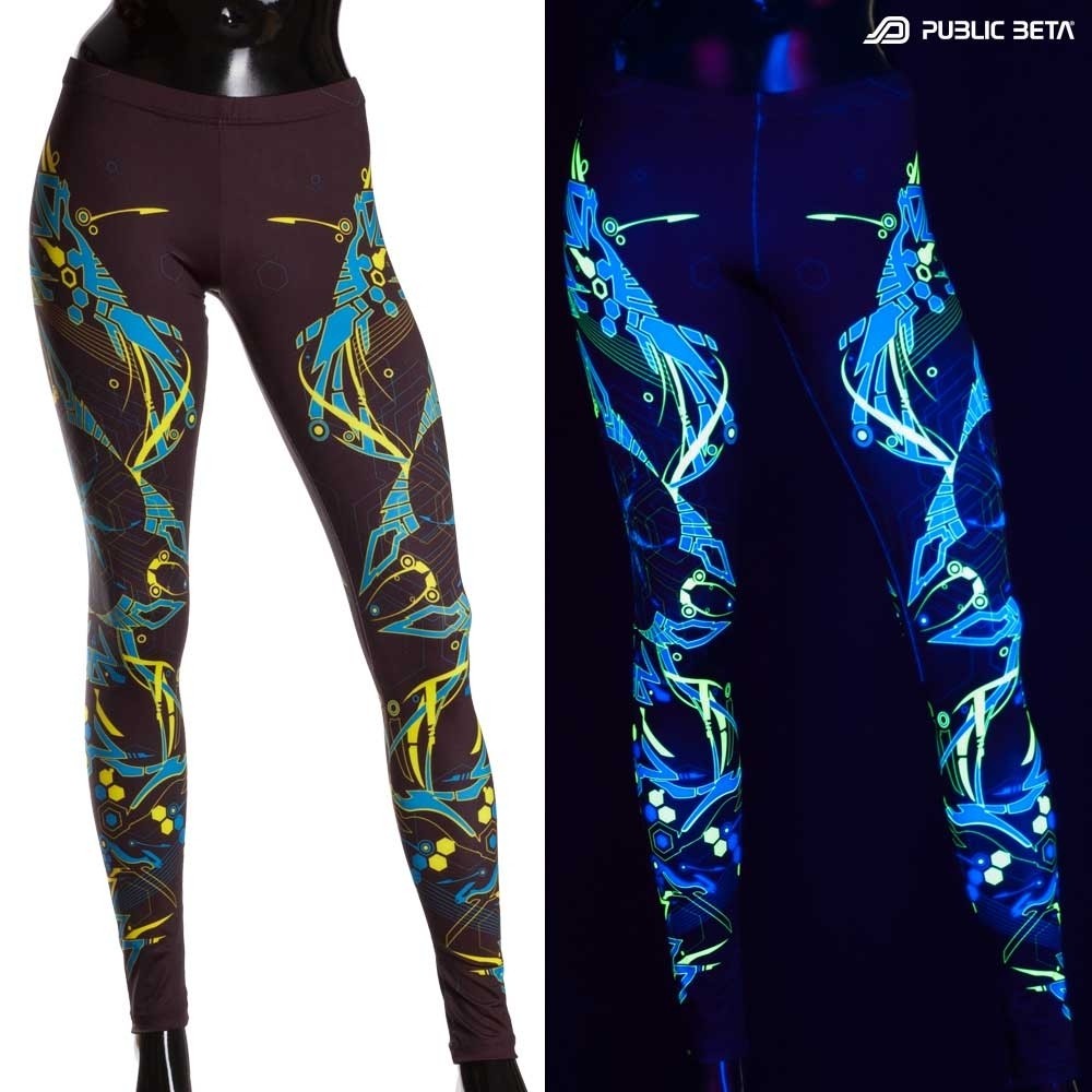 Totemo UV Active Psytrance Clothing