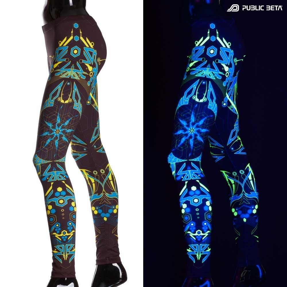 Totemo UV Active Psytrance Clothing