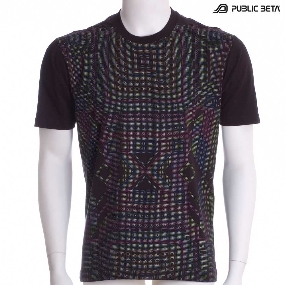 ChipPoint UV D53  / Glow in Blacklight Psychedelic T-Shirt