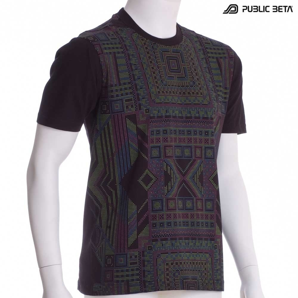 ChipPoint UV D53  / Glow in Blacklight Psychedelic T-Shirt