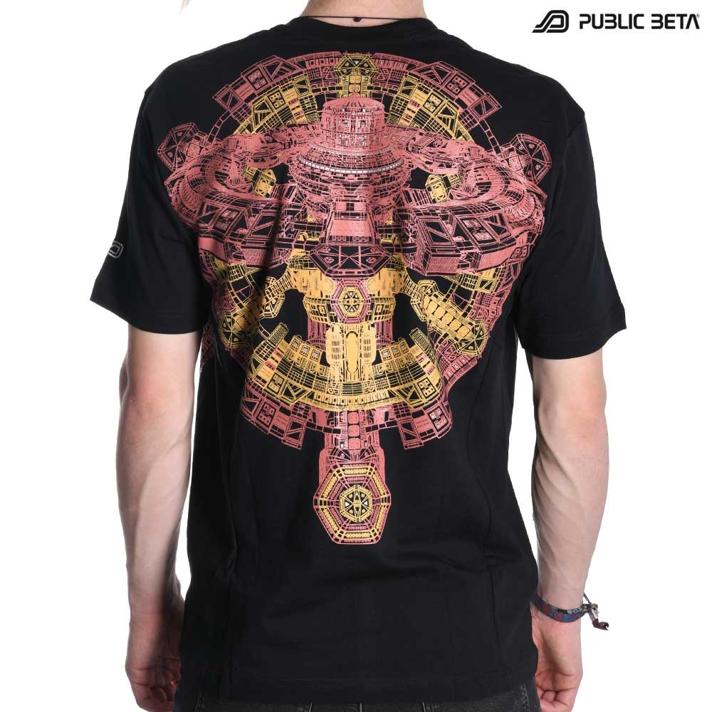 Psywear /Cydonia UV D73 / Psychedelic Glow in Blacklight T-Shirt
