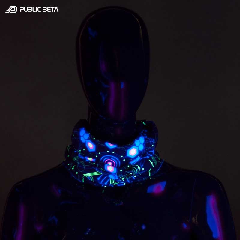 Tube Bandana / UV Active Face Mask/ Atomic Generator D2
