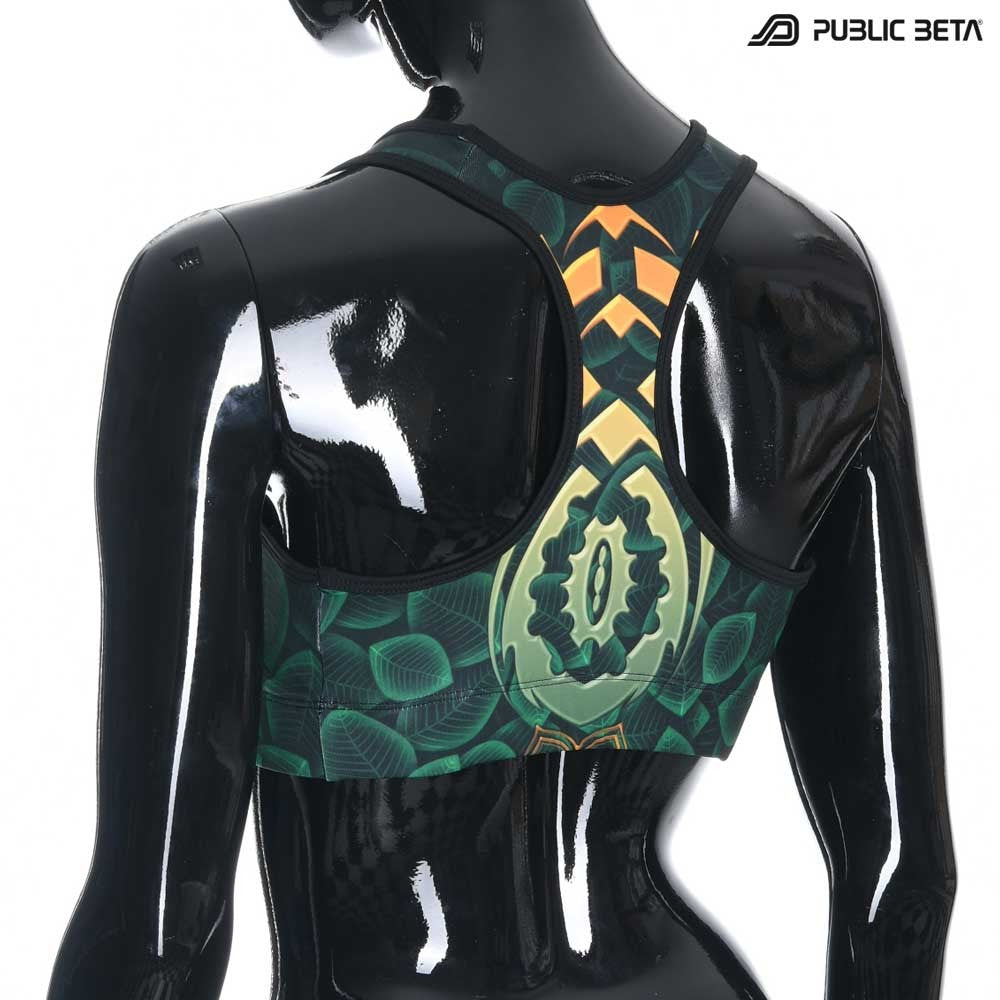 CivilEye D129 UV Active Top / Psychedelic Yoga Wear