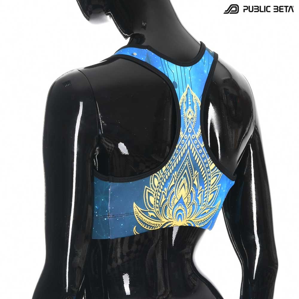 Glow D130 UV Active Top / Psychedelic Active Wear