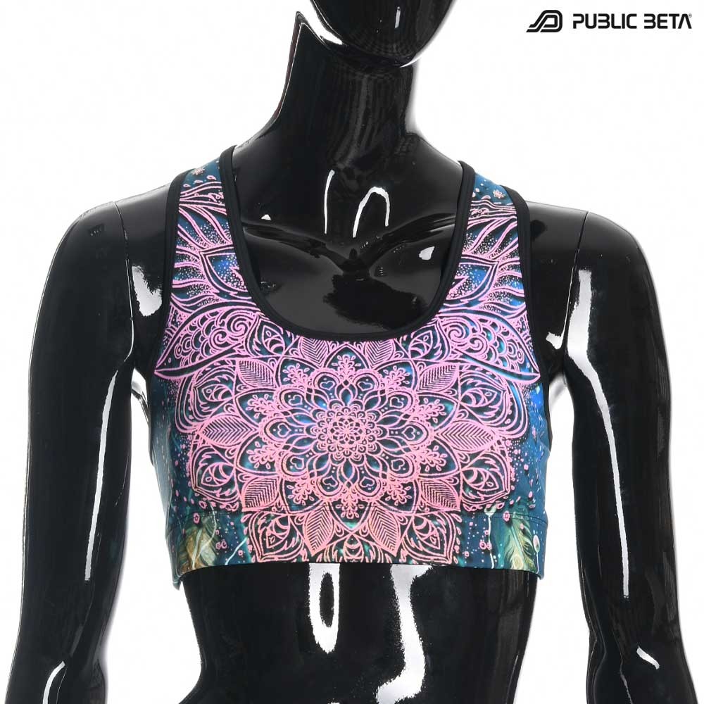 Glow D130 UV Active Top / Psychedelic Active Wear