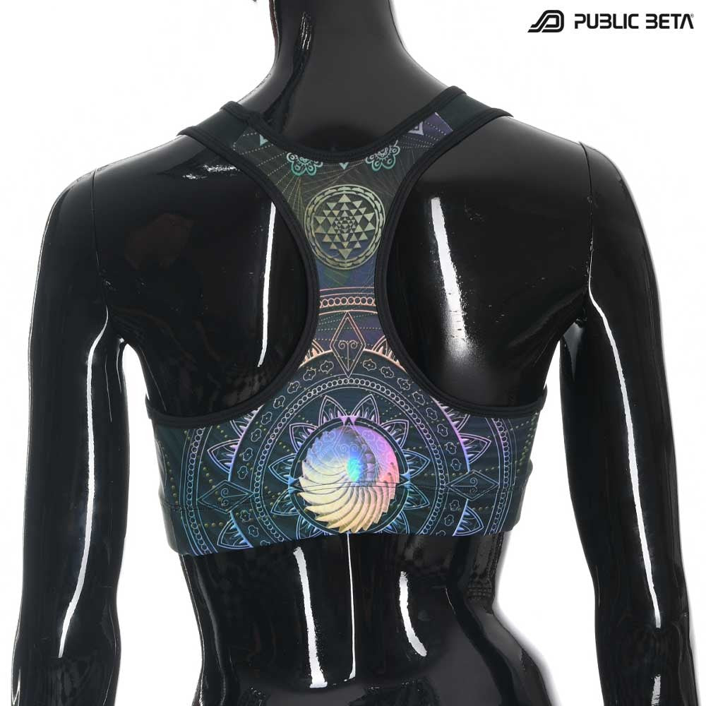 Singular D131 UV Active Top / Psychedelic Yoga Wear