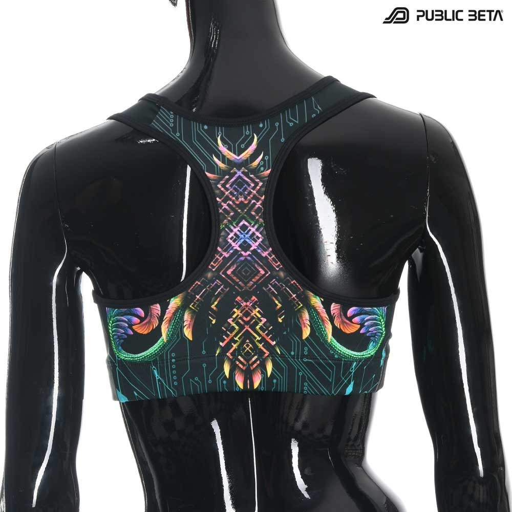 Supernatural D136 UV Active Top / Psychedelic Active Wear