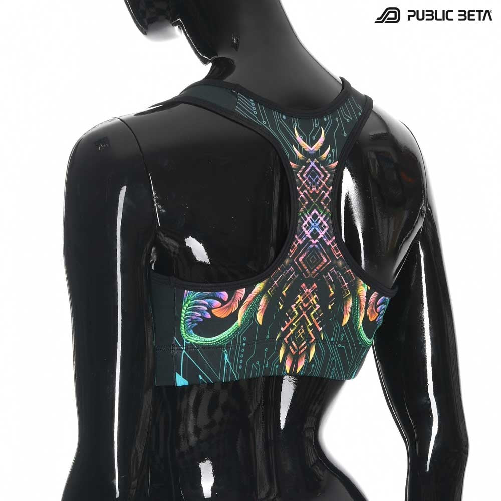 Supernatural D136 UV Active Top / Psychedelic Active Wear