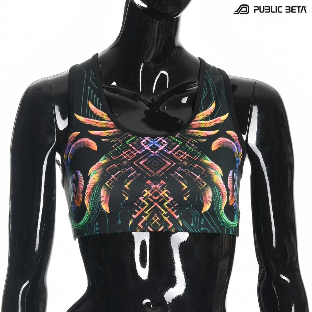 Supernatural D136 UV Active Top / Psychedelic Active Wear