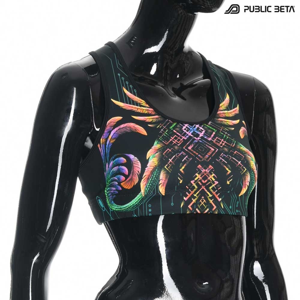 Supernatural D136 UV Active Top / Psychedelic Active Wear
